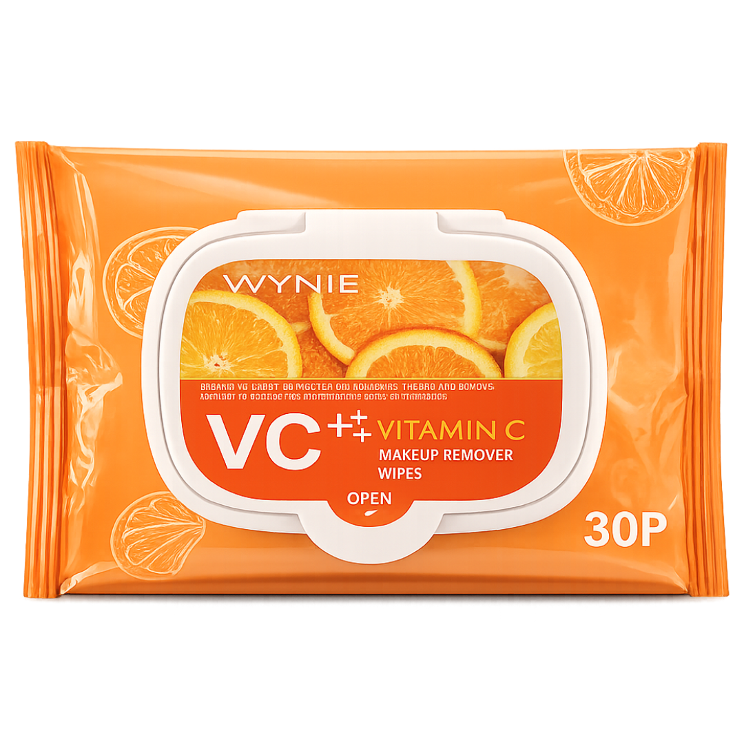 Toallitas Desmaquillantes con Vitamina C