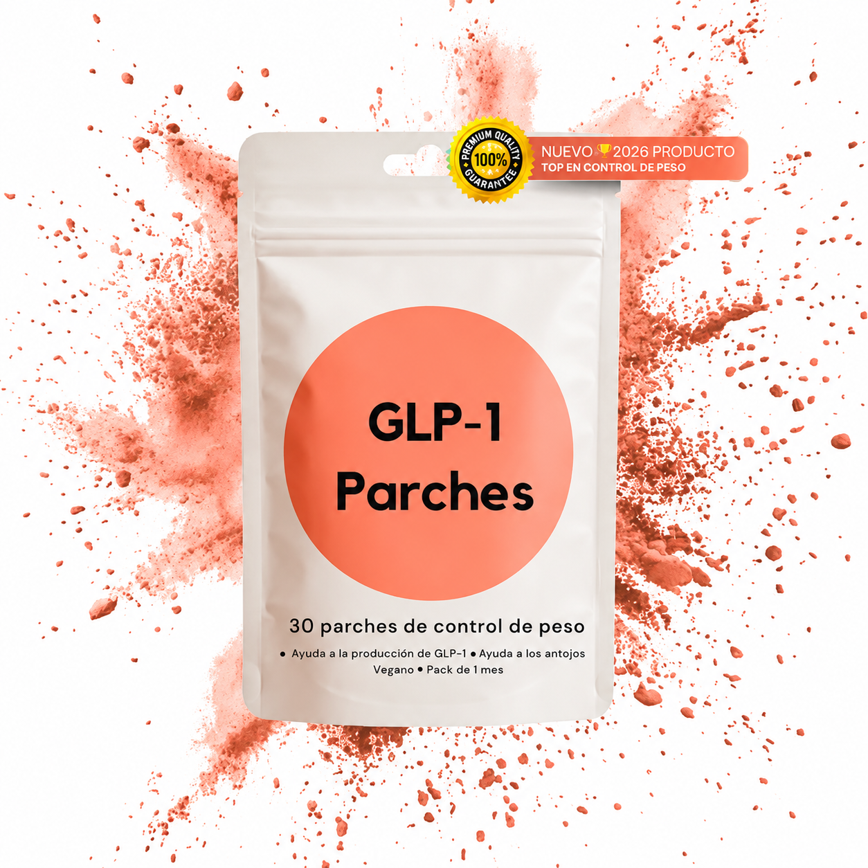 30 x Parches GLP-1 adelgazantes para control de apetito