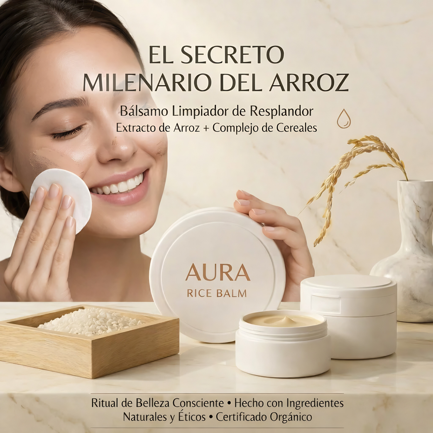 Bálsamo limpiador con Ceramidas 100mg - RICE